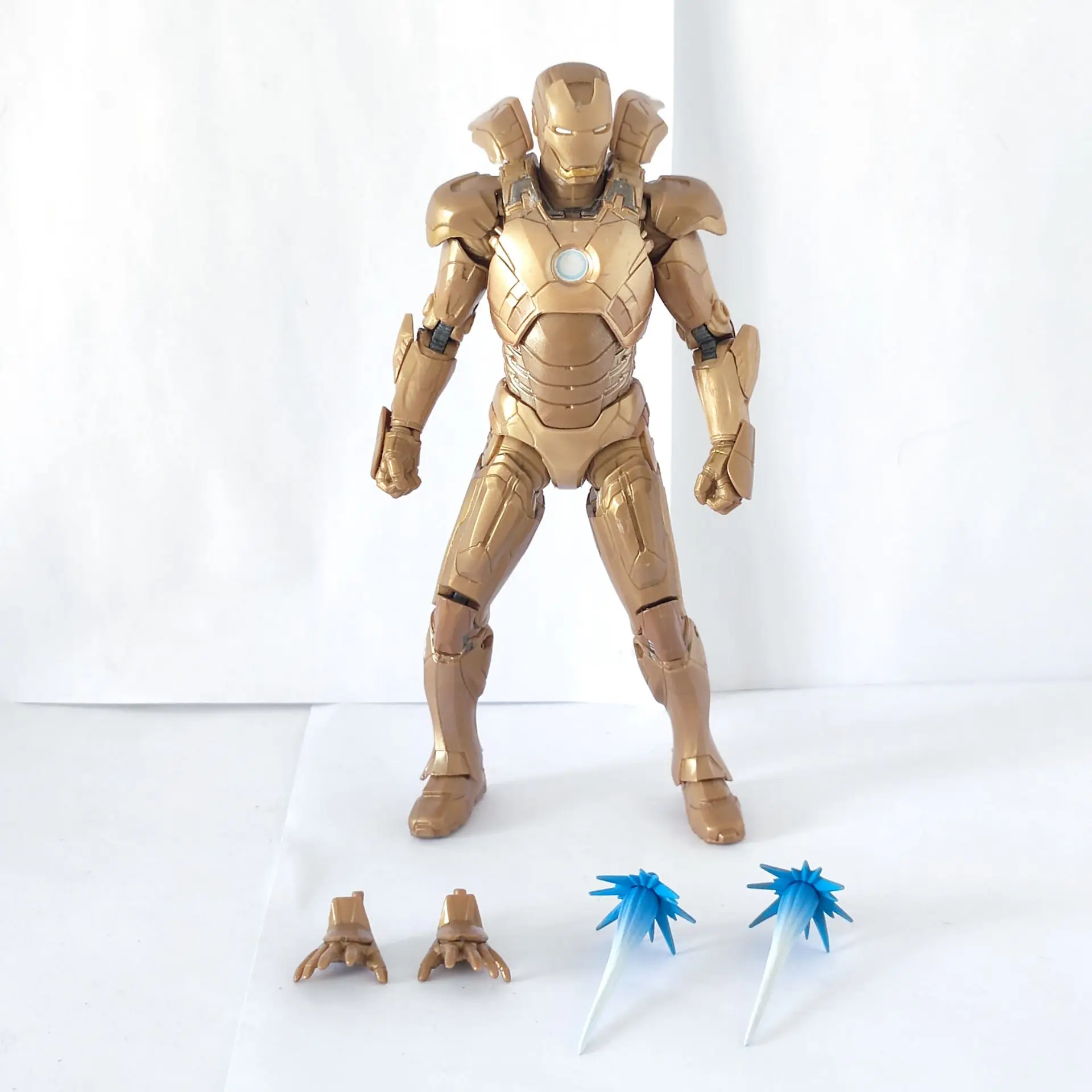 Marvel Legends Infinity Saga Ironman Mark XXI e Happy Hogan 2