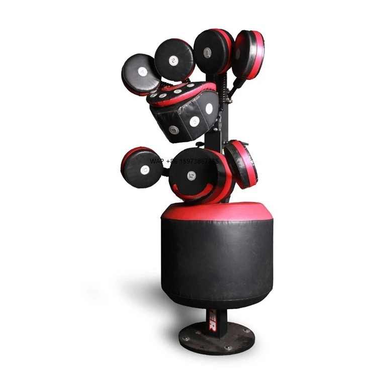 Equipamento Muay Thai Wushu de alta qualidade multifuncional MMA Fighting Master Tower Punch Kick Combinação alvo