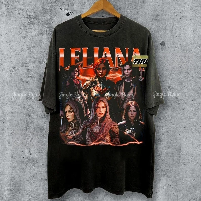 Limited Leliana Dragon Age Tee Halsin Baldurs Gate 3 Tee Pedro Pascal Arthur Morgan Vintage 90s T-Shirt