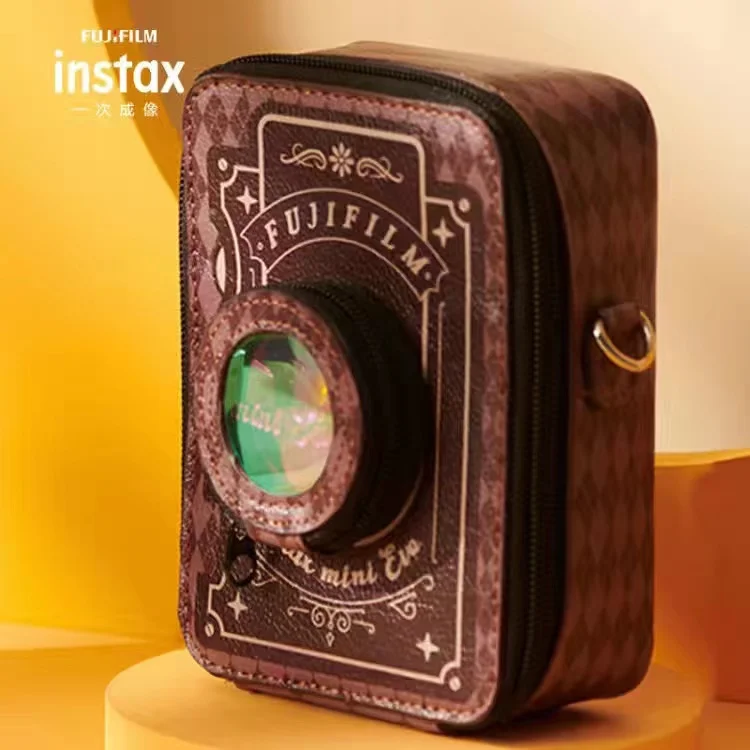 لكاميرا Fuji Fujifilm Instax MINI EVO LED غطاء عدسة خفيف ملء غطاء حماية شفاف كريستالي ملحقات الحقيبة