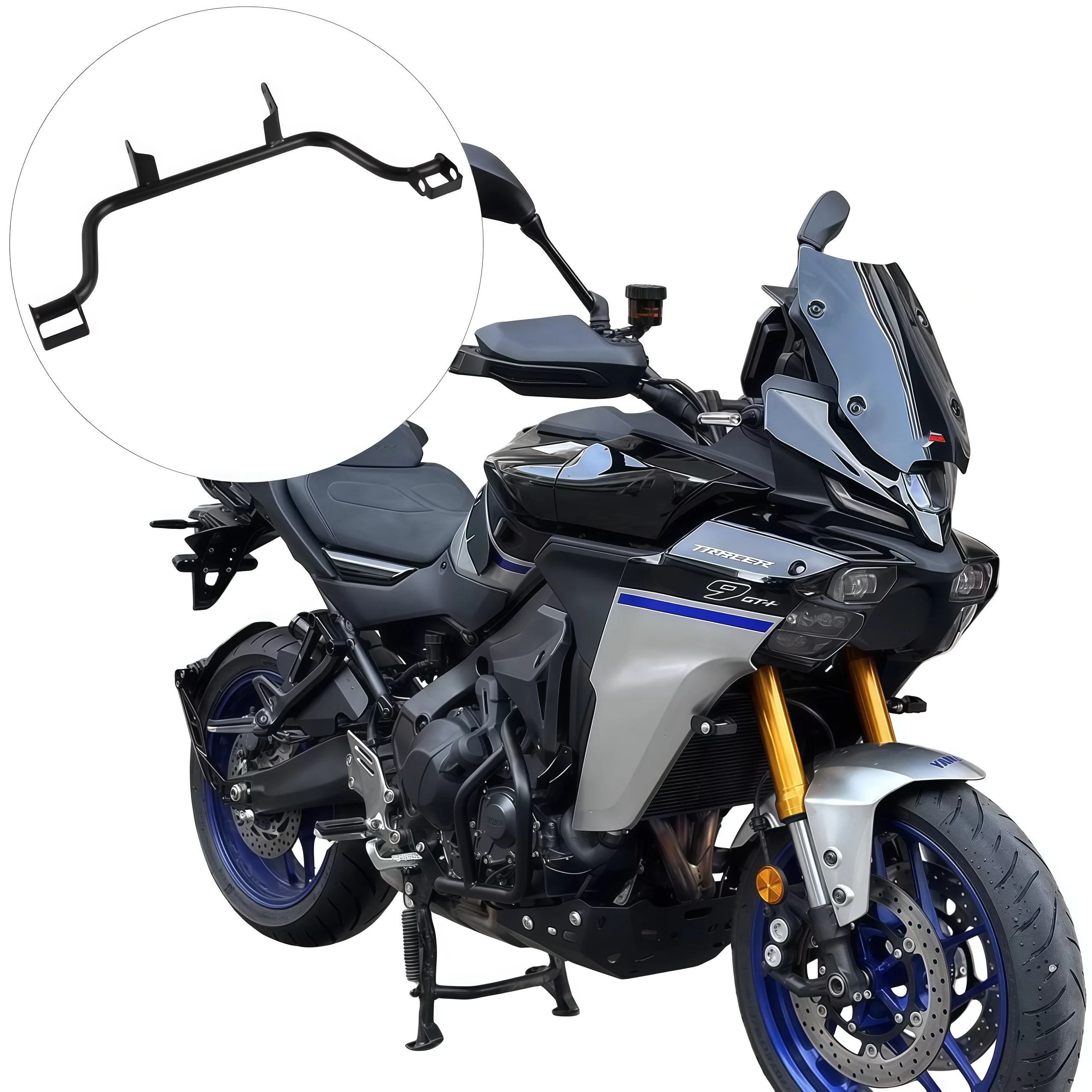 

Кронштейн для фары мотоцикла YAMAHA Tracer9GT Tracer9 GT 2025 - удлинитель для крепления дополнительной фары, аксессуары