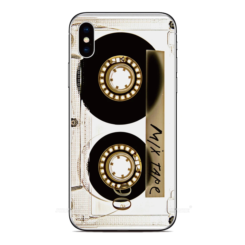 Music Tape Cover For Asus Zenfone 10 9 8 Flip 5Z 4 ROG Phone 2 3 5 6 7 Max Pro M2 M1 Plus Shot ZB631KL ZS620KL ZS590KS Case