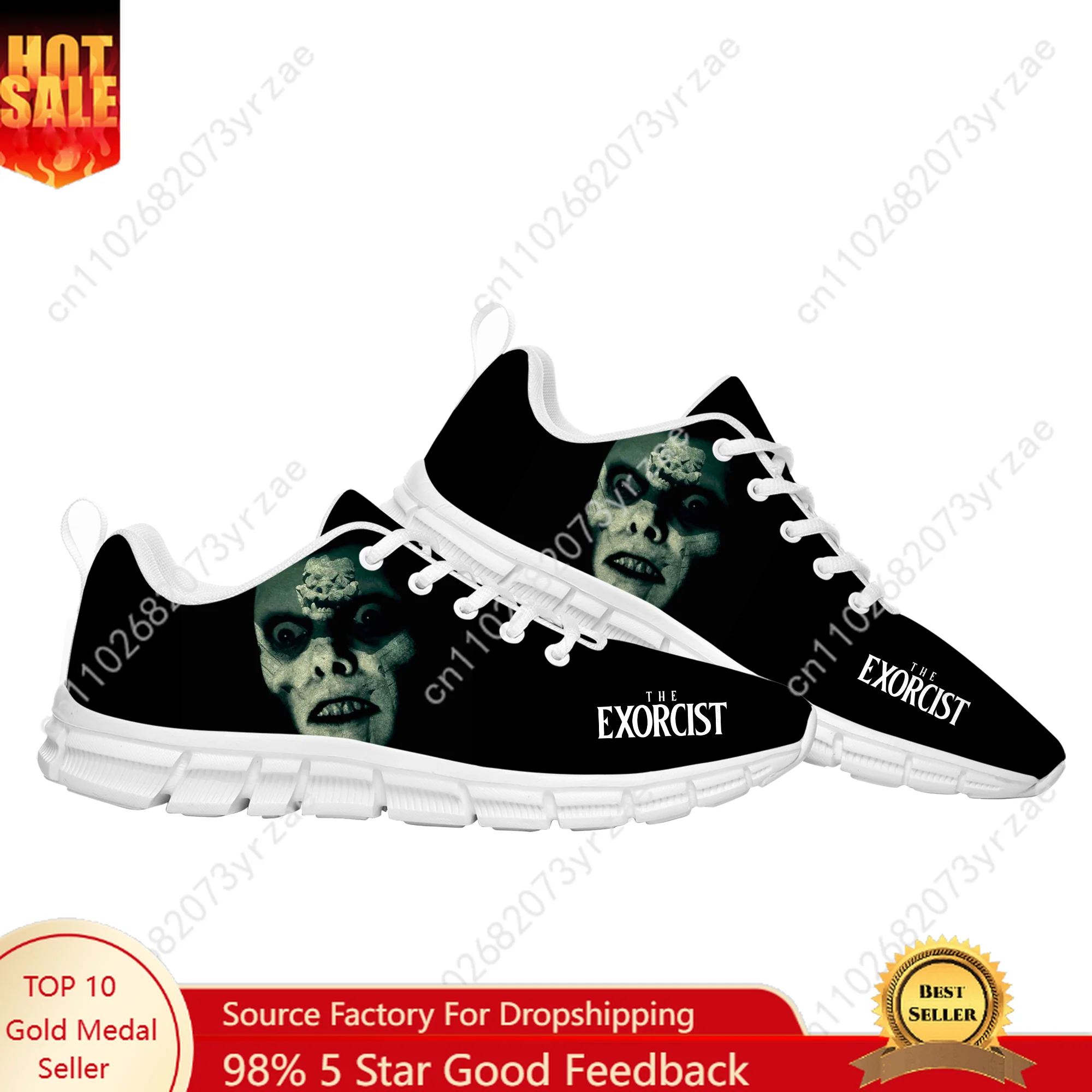 

The Exorcist Sneakers Men Women Teenager Customized Sports Shoes High Quality Personalized Casual Pattern Print Customized Shoes