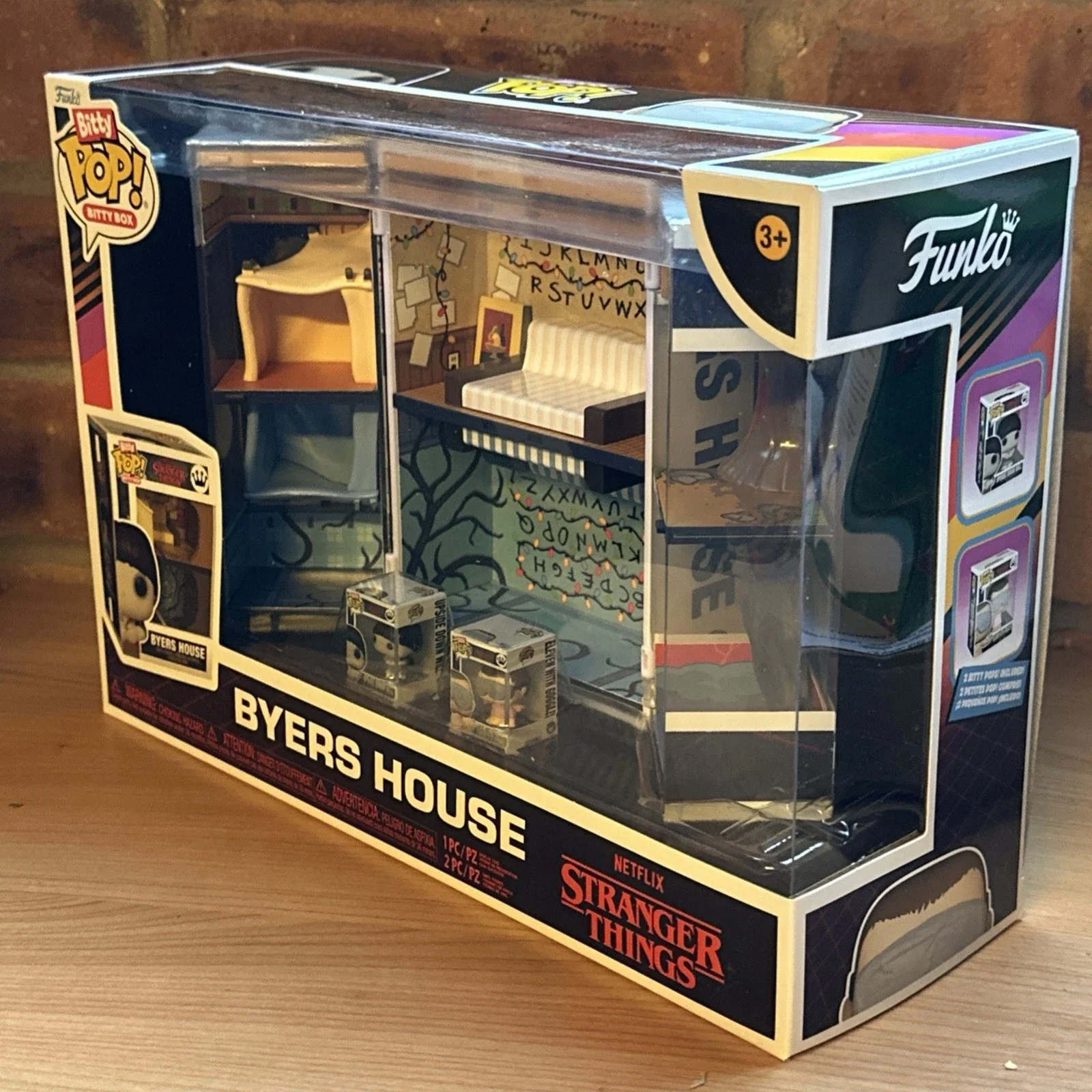 

Funko Pop Bitty Box Byers House Scenario Дизайн Фигурки Stranger Things Коллекционная ограниченная серия Фигурка Игрушка в подарок