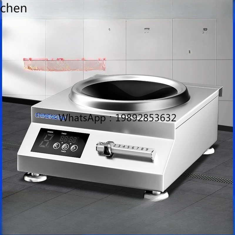 

Коммерческая индукционная плита Настольный ресторан Отель Высокомощная вогнутая плита