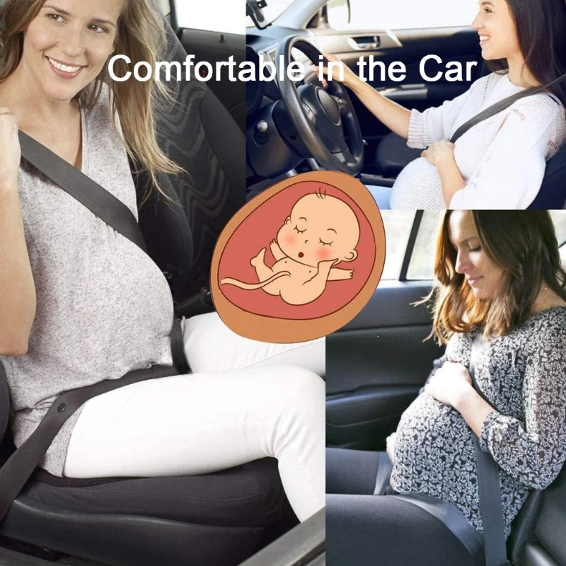 Pregnancy Car for SEAT Belt Adapter for Protect Unborn Baby Abdomen Protective