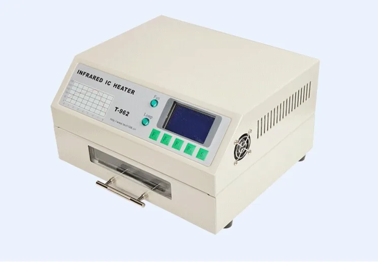 PUHUI T-962 Authorized Infrared IC Heater T962 Desktop Reflow Solder Oven BGA SMD SMT Rework Station T 962 Reflow Wave Oven