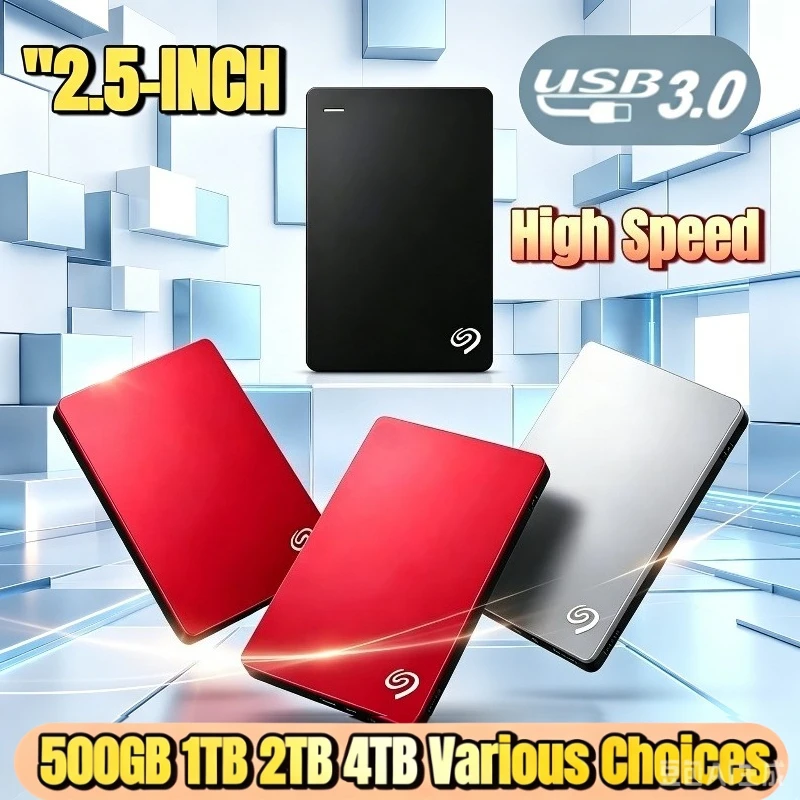 

OEM For Seagate Portable Hard Drive External Hard Disk Backup Plus Slim USB 3.0 DASKA HDD 2.5Inch Portable External Data Storage