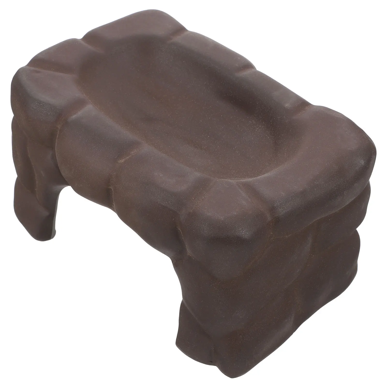 

Ceramic Turtle Tank Platform Multifunctional Basking Area Resting Ramp Bathing Dish Hide Cave Turtle Habitat Aquarium