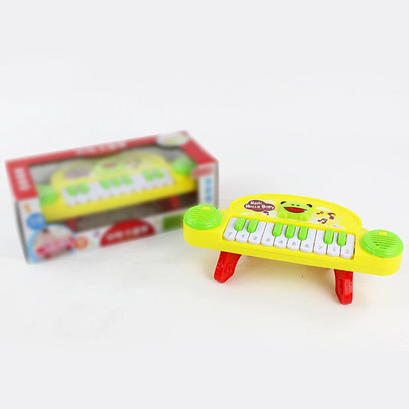 Cute Early Learning Cartoon Children Electronic Piano Toys Fun Toddler Music Luminous Small Piano Toys Holiday Birthday Gifts