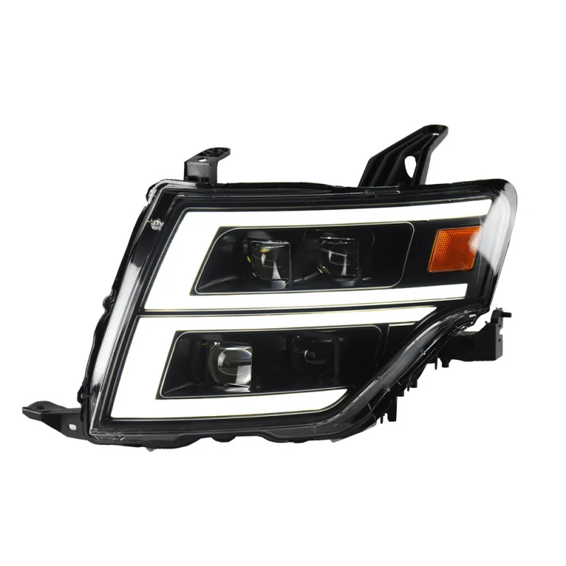 Suitable for 05-21 Mitsubishi Pajero V97 Headlight Assembly V93 Modified LED Daytime Running Flowing Turn Signal Light