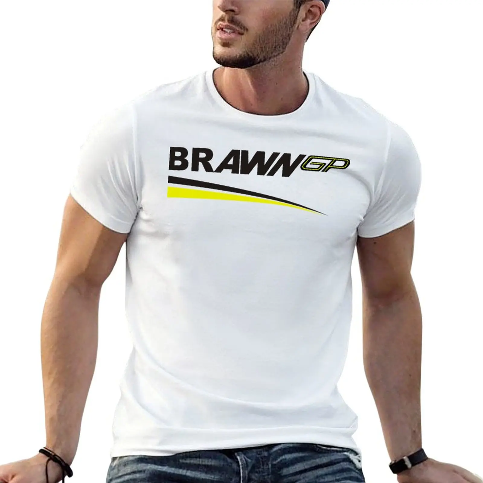 

for tees t Logo for Brawn graphic shirts graphic t shirts man man GP T-Shirt