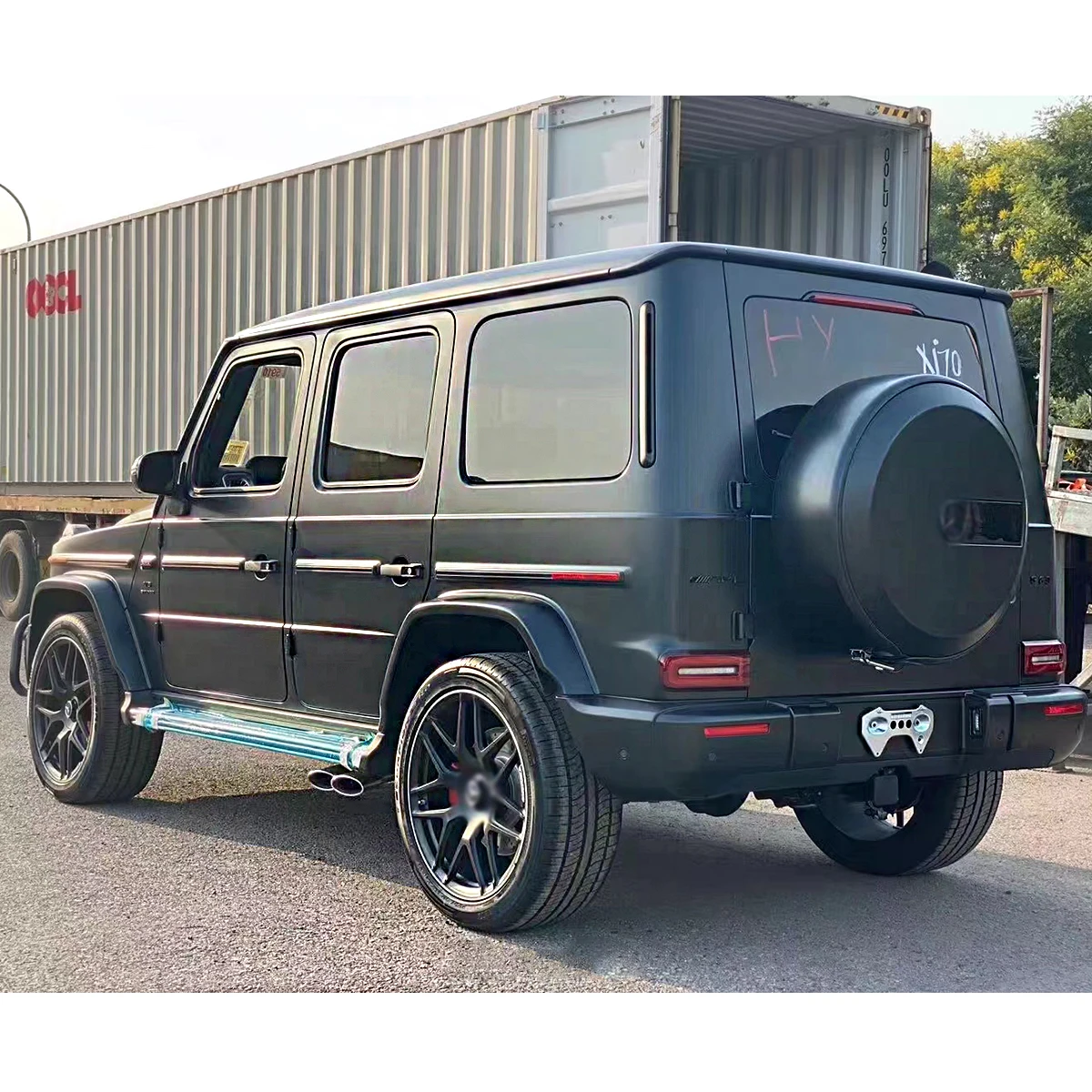 Top quality PP plastic Body kit for Mercedes benz G class W464 2019-2022 conversion to G63 AMG style