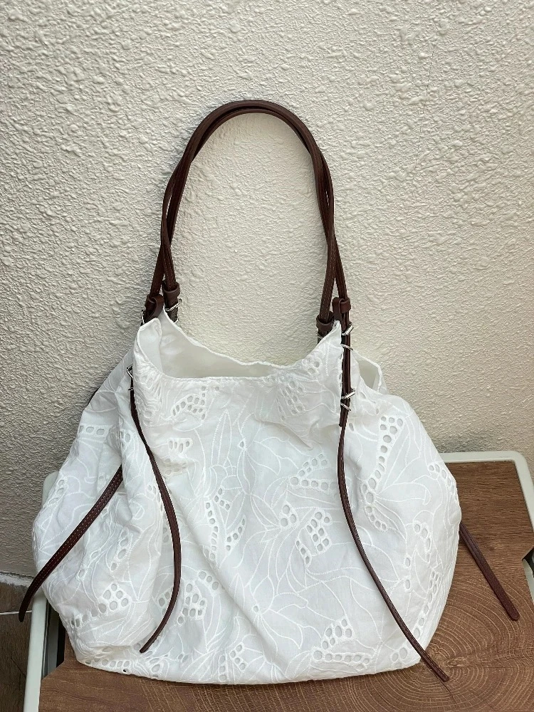 

Large Capaci op Bag Underarm Casual Vaion Travel Single oulder Faion Tote Bag Women Modern Neutral Sle Polye...