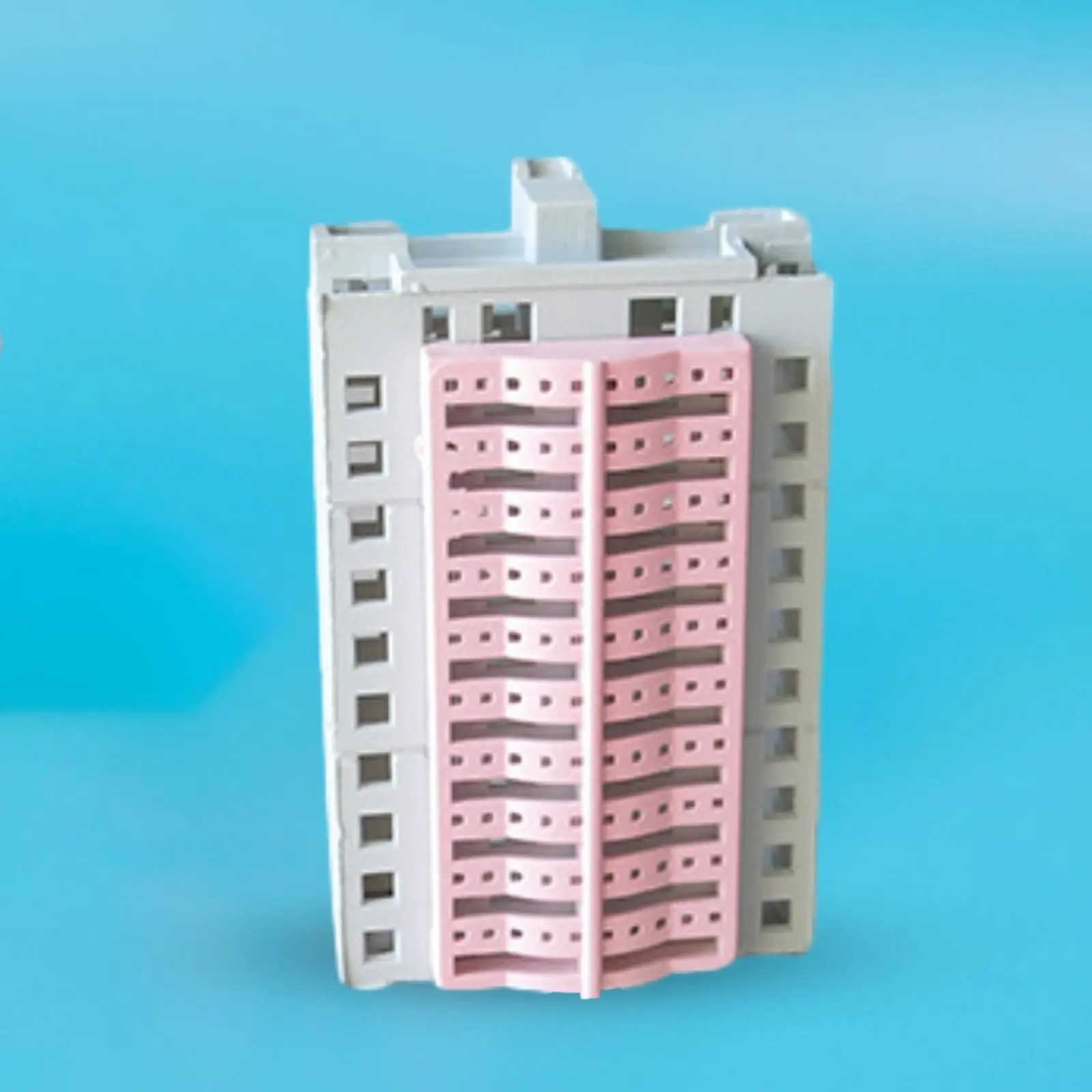 نموذج قطار مشهد العمارة Diorama تخطيط ABS بناء عدة المدينة الحديثة مصغرة لتخطيط المناظر الطبيعية للسكك الحديدية