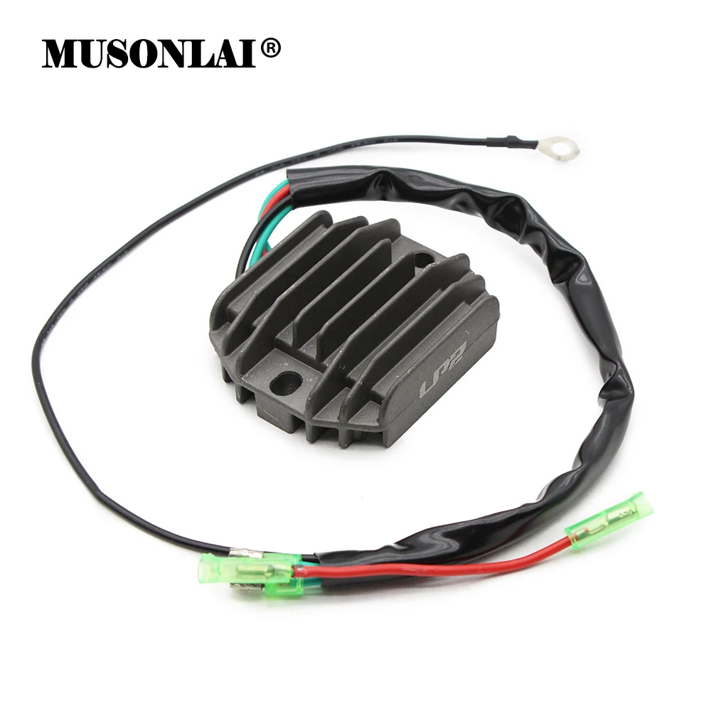 6AH-81960-00 T85- 05030300   منظم المعدل لياماها F9.9H WHS WHL F13.5B F15 SEHA SMHA F15C MHS ES EL F20 F20B محرك القارب