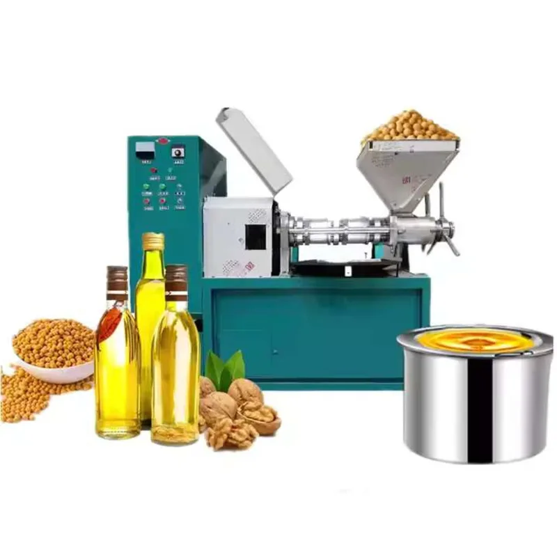 

6YL-70 Spiral Cooking Making Suower Seed Cold Presser Sesame Peanut Soybean Oil Press Hine