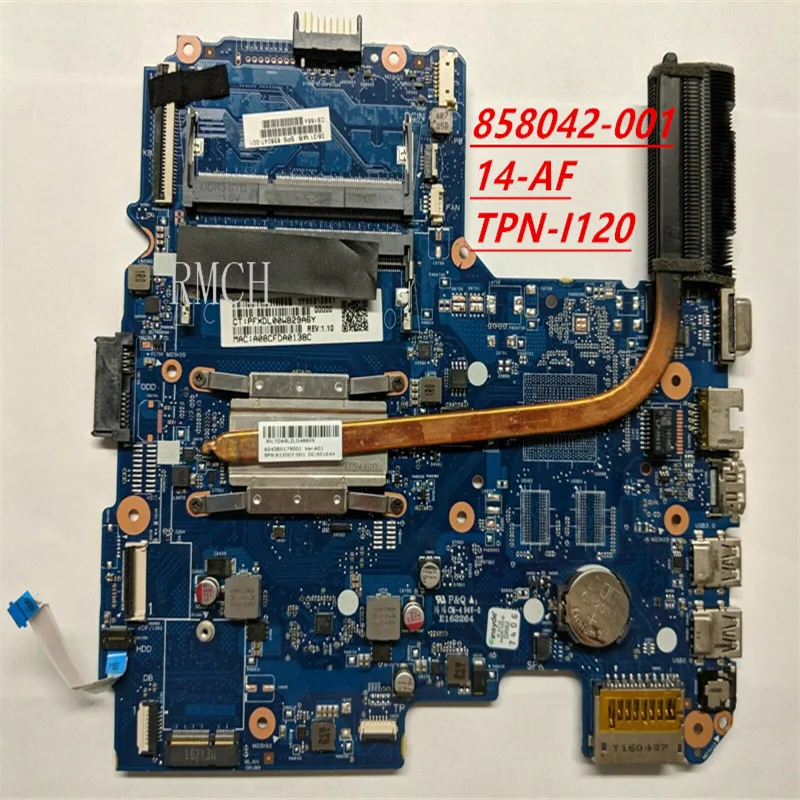 858042-601 858042-501 858042-001 For HP 14-AF 14-AN 245 G5 TPN-I120 Laptop Motherboard 6050A2822801 W A4-7210 100% Test