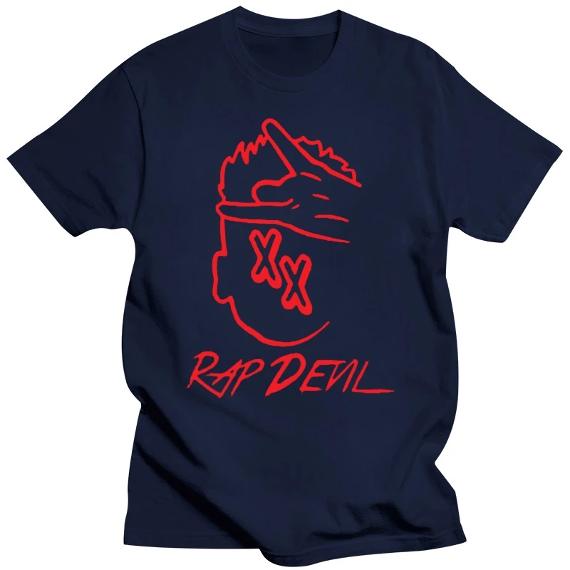 Men's MGK Red Rap Devil XX Round Neck Cotton Short Sleeve for Sports