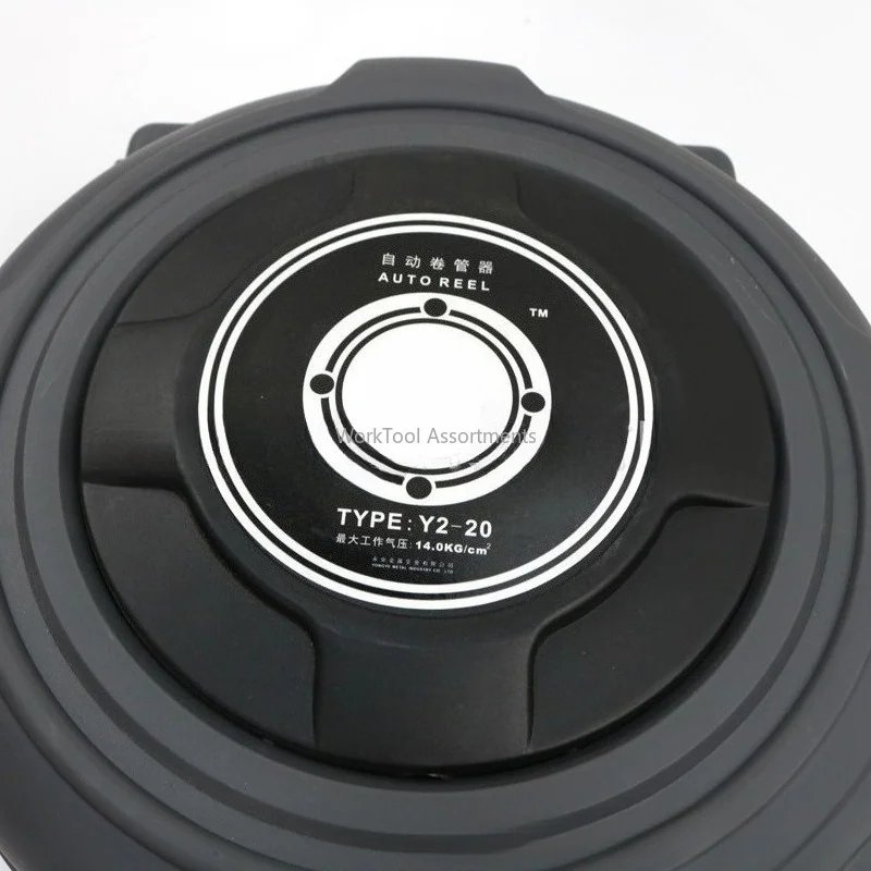 Car wash beauty self-locking electric drum automatic extension and recovery reel tube winder