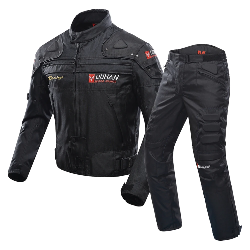 

New Motorcycle Riding Jacket Riding Pants Winter Windproof And Warm Off-road Motorcycle Jacket With Built-in Fall Protection