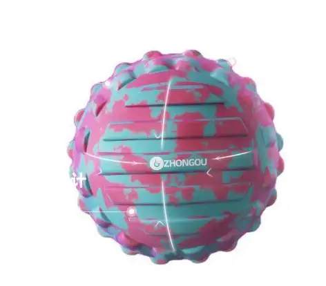 

7Cm Firm Eva Massage Ball Set Deep Tissue Yoga Fascia Roller For Feet Neck Back Muscle Release Portable Meridian Stimulation