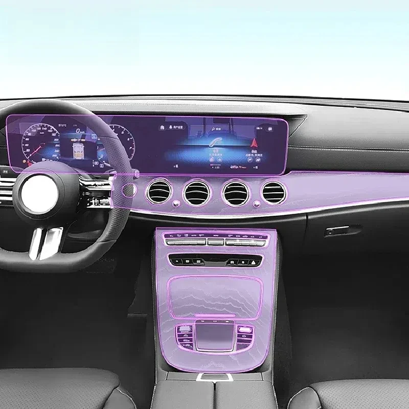 

For Mercedes Benz Class-E W213 2021-2023Car Protective Film Clear Car Transparent TPU self-adhesive paint protective film PPF