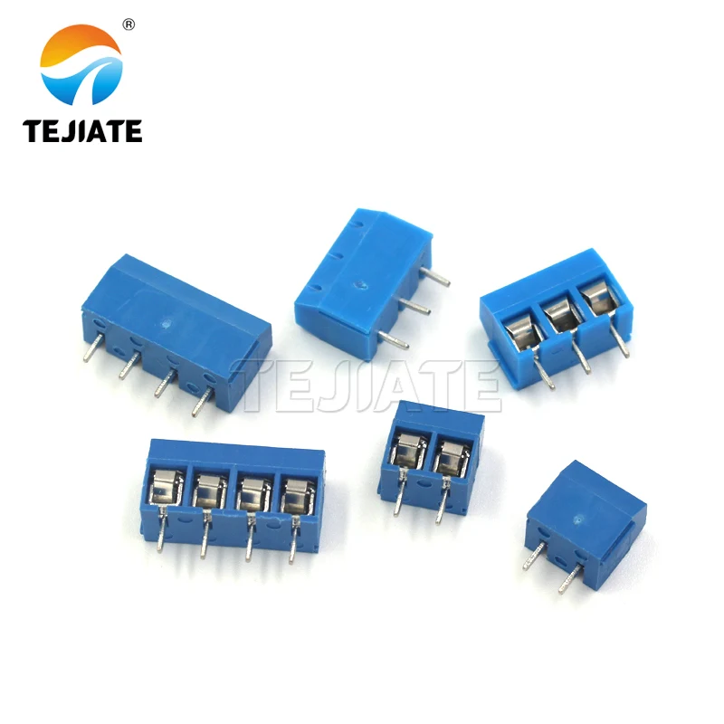 KF301-2P/3P/4P position terminal block, PCB terminal, 5.08MM binding post, splittable, high-current connector.