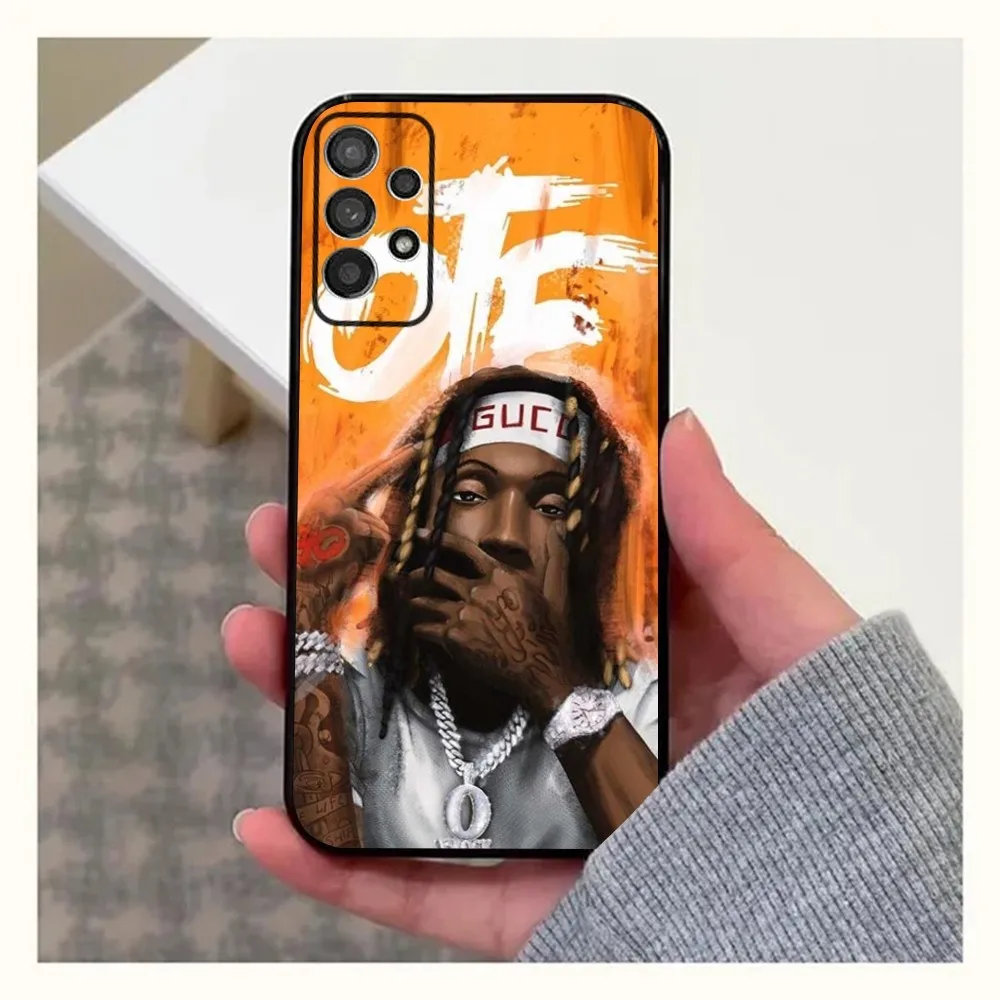 Rapper K-King V-Vons Phone Case For Samsung Galaxy A13,A21s,A22,A31,A32,A52,A53,A71,A80,A91 Soft Black Cover