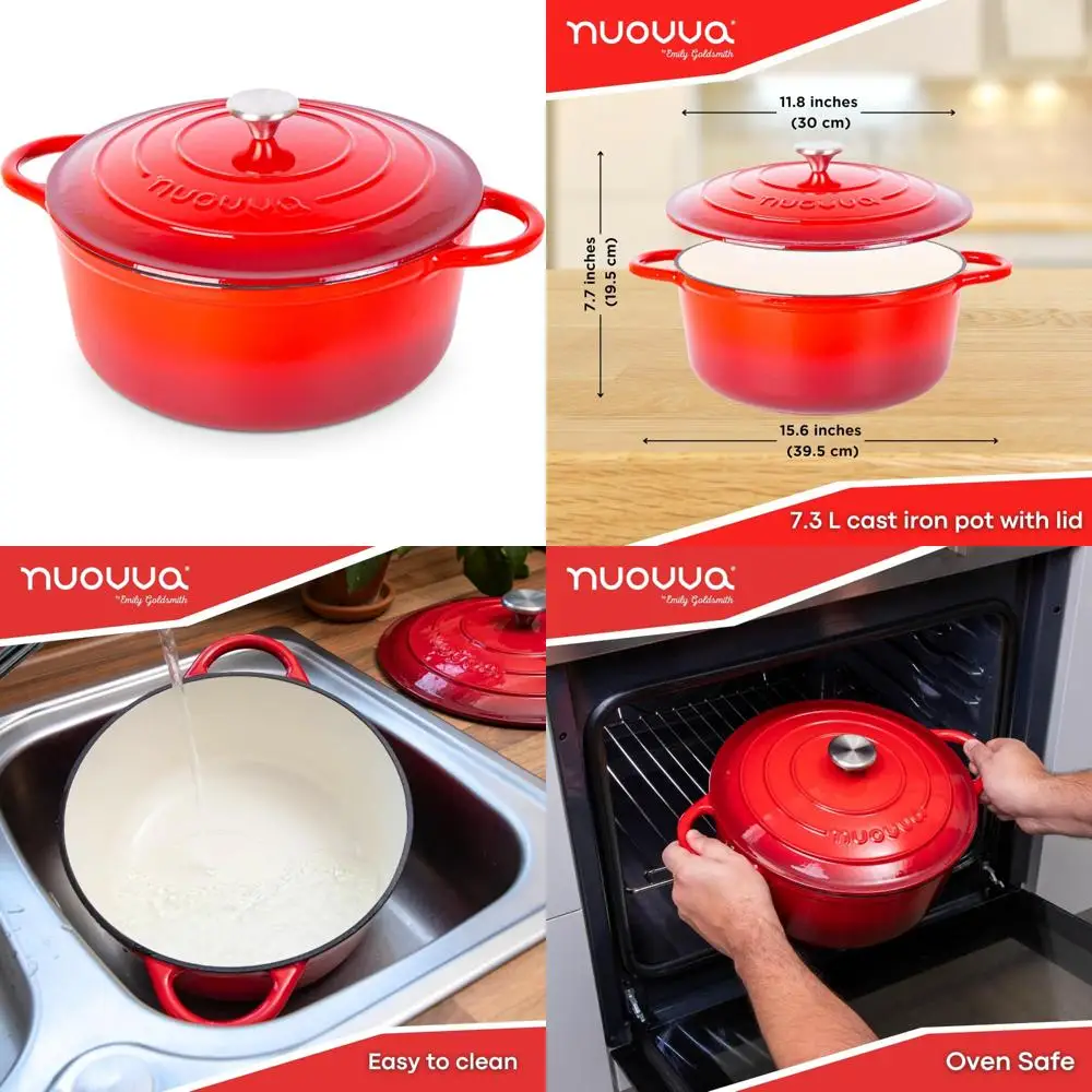 forno-olandese-in-ghisa-smaltata-casseruola-antiaderente-resistente-al-forno-pentole-robuste-da-73-litri-30-cm-rosso-ideale-per-cuocere-al-forno-e-s