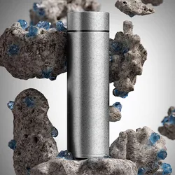 200/300/500 ml draagbare zakelijke thermosbeker, dubbellaags puur titanium, hoogwaardige thermosflessen, drinkgerei, kantoorwaterflessen