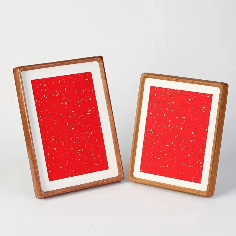 MDF Tenon Art Holder, Multi Size, Tabletop Display For Calligraphy & Artwork
