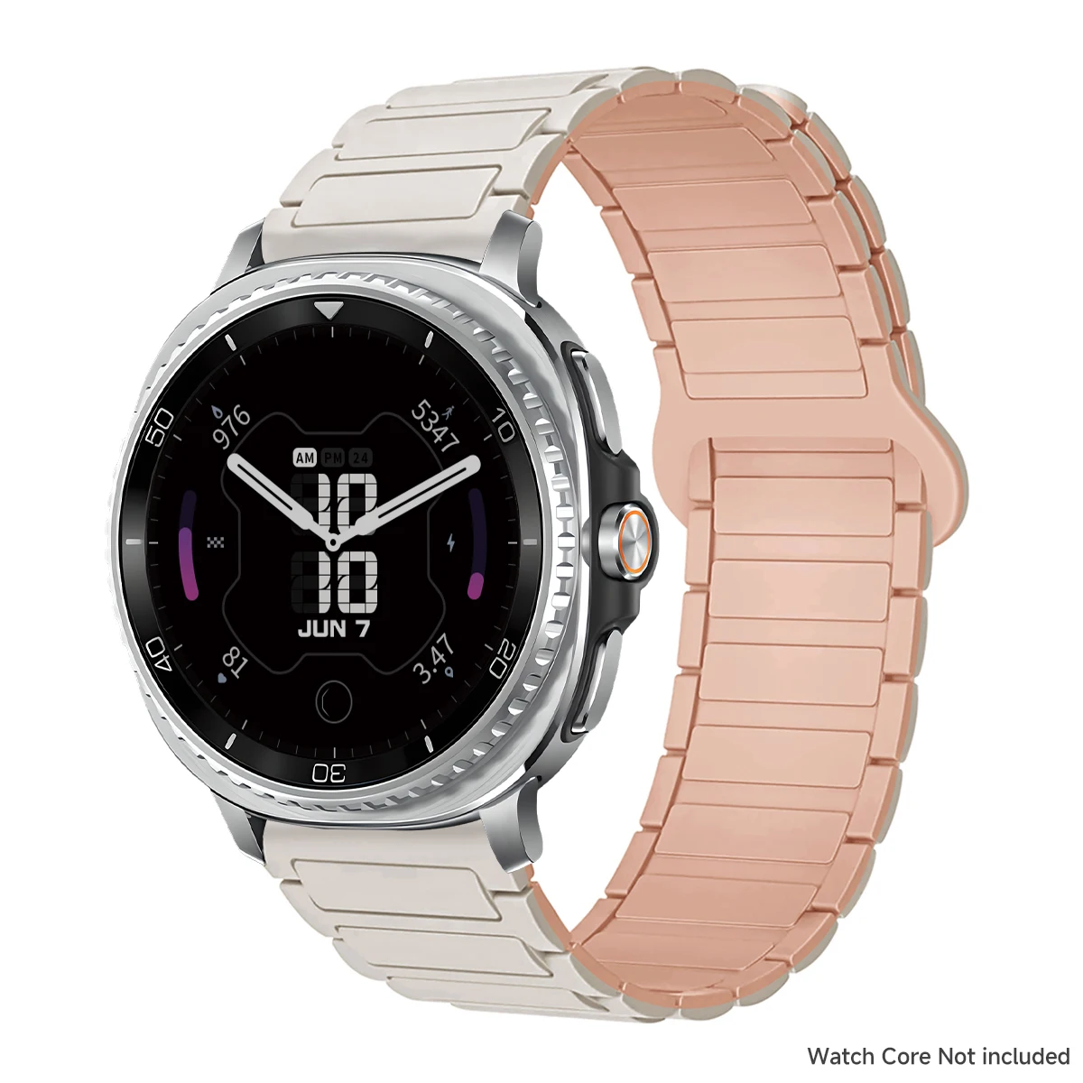 Magnetisches Armband für Samsung Galaxy Watch 8 9/8Classic 40 44mm 46mm Silikonband für Galaxy Ultra 2026 Ultra 47mm Uhrenarmband – Detail 7