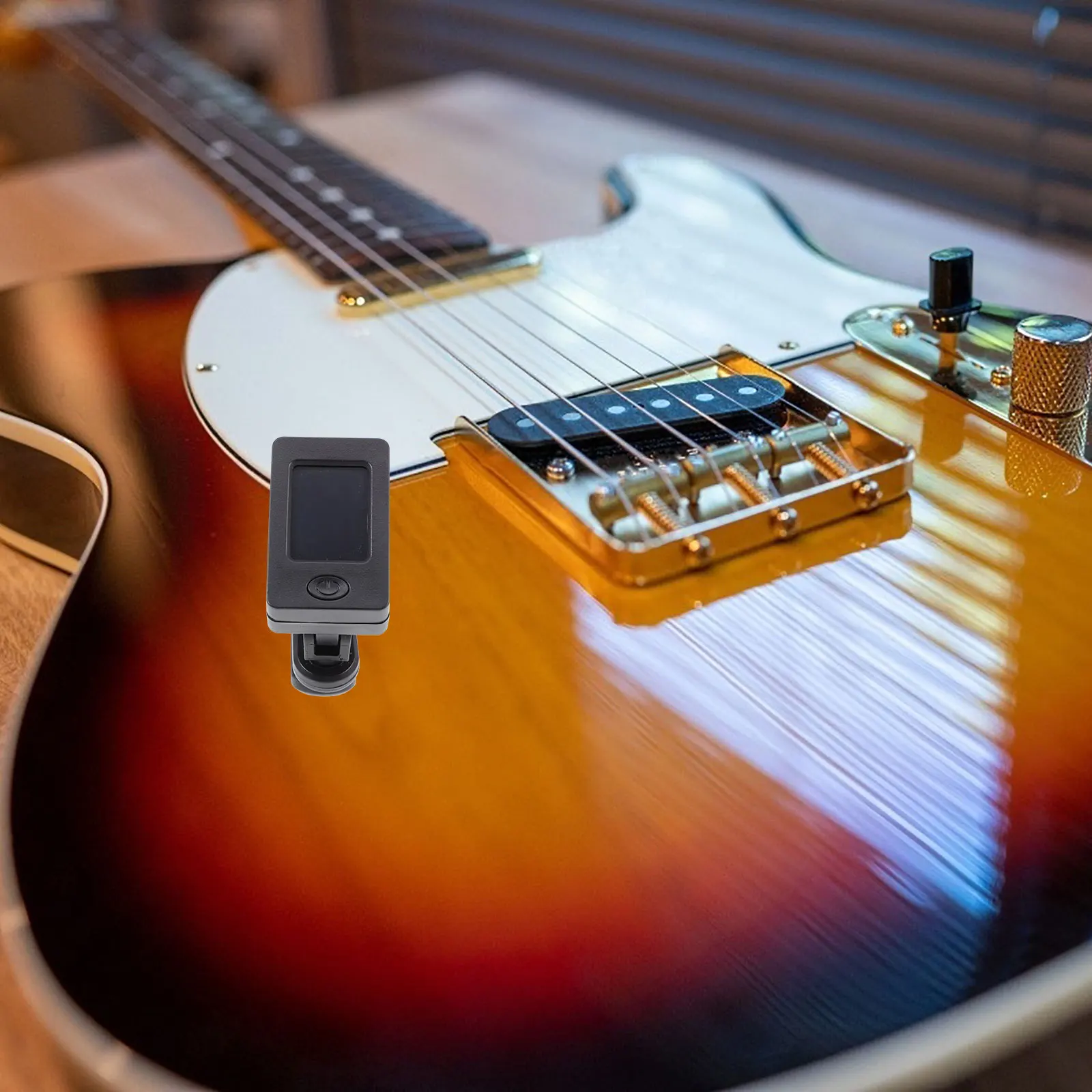 

Durable Guitar Tuner Flexible Plastic Professional Electronic Instrument Device Accurate Bass Violin Ukulele Tuning Tool