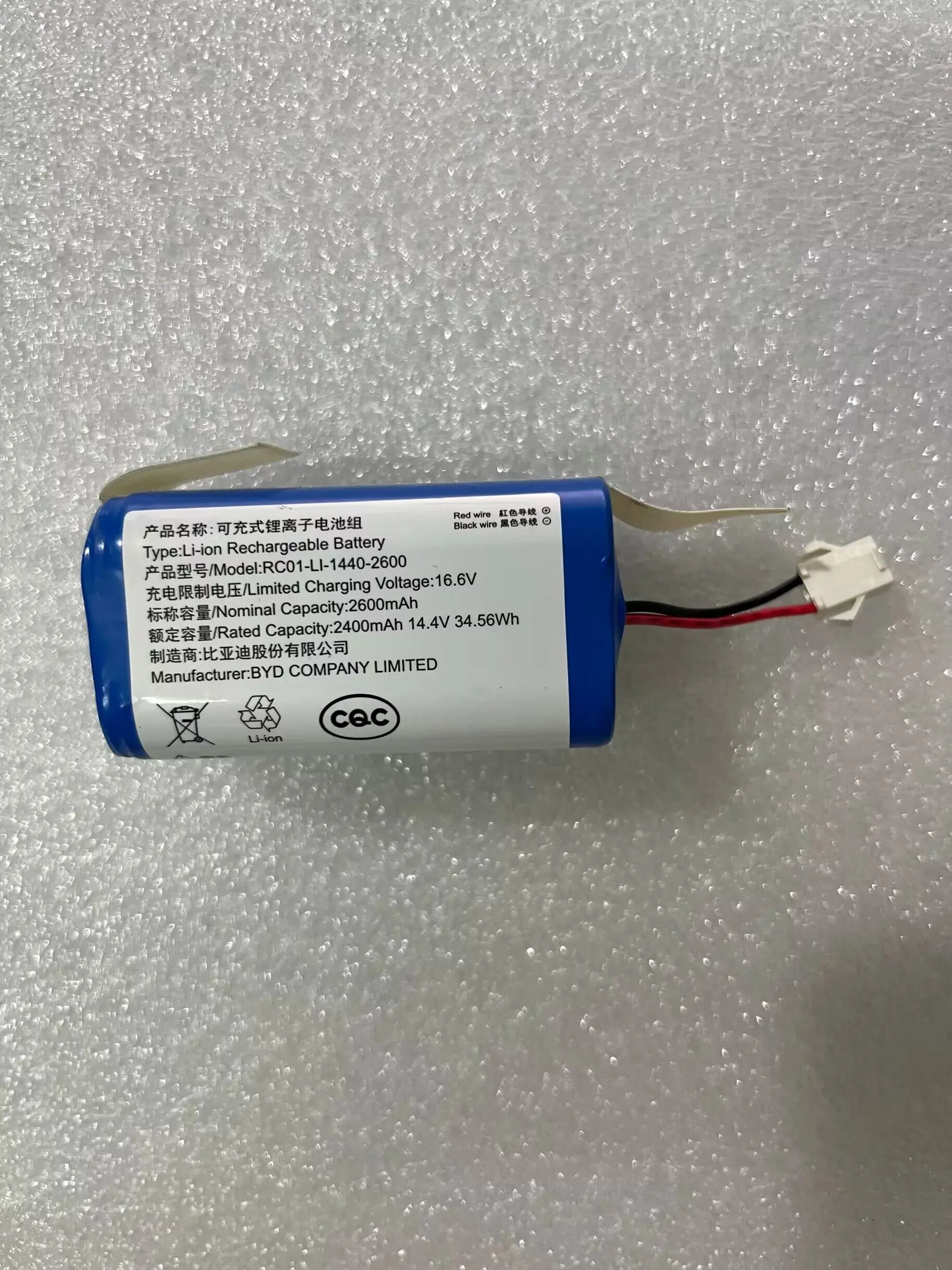 New Original 2600Ah 37.44Wh 14.4V Rechargeable Battery Pack For Rc01-LI-1440-2600