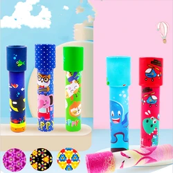 6 Pcs Large Kids Party Favor Kaleidoscope Toys Birthday Souvenirs Thanksgiving Easter Kindergarten Back to School Gifts Prizes