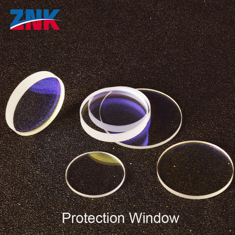 ZNK 5pcs Laser Protection Lens Protective Windows Dia20/22.35/24.9/25.4/26.5/27.9 For WSX ProCutte Raytools Welding Laser Head