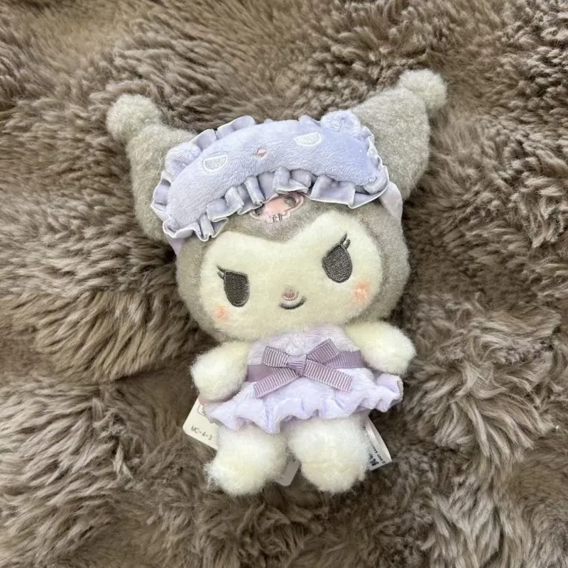 Sanrio cartoon melody chaveiro de pelúcia pingente mochila diária acessórios de moda personalizados presentes do festival das crianças