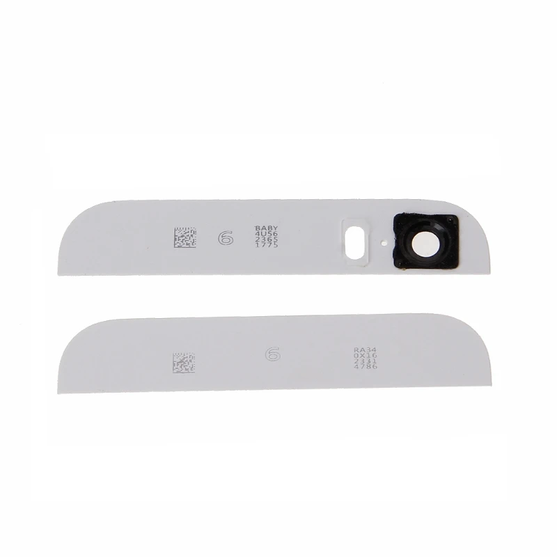 Top and Bottom Back Glass Replacement Panel For phone 5S Black Or White Color