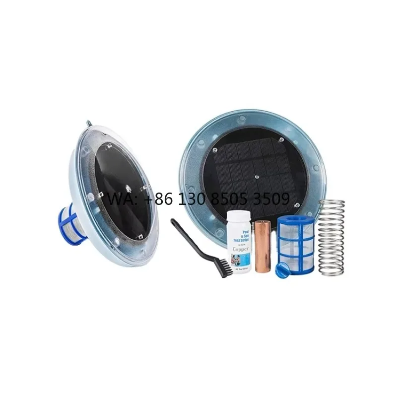 

Solar Pool Ionizer Copper Ion Portable Swimming Pool Purifier Pool Ionizer for Outdoor Replacement