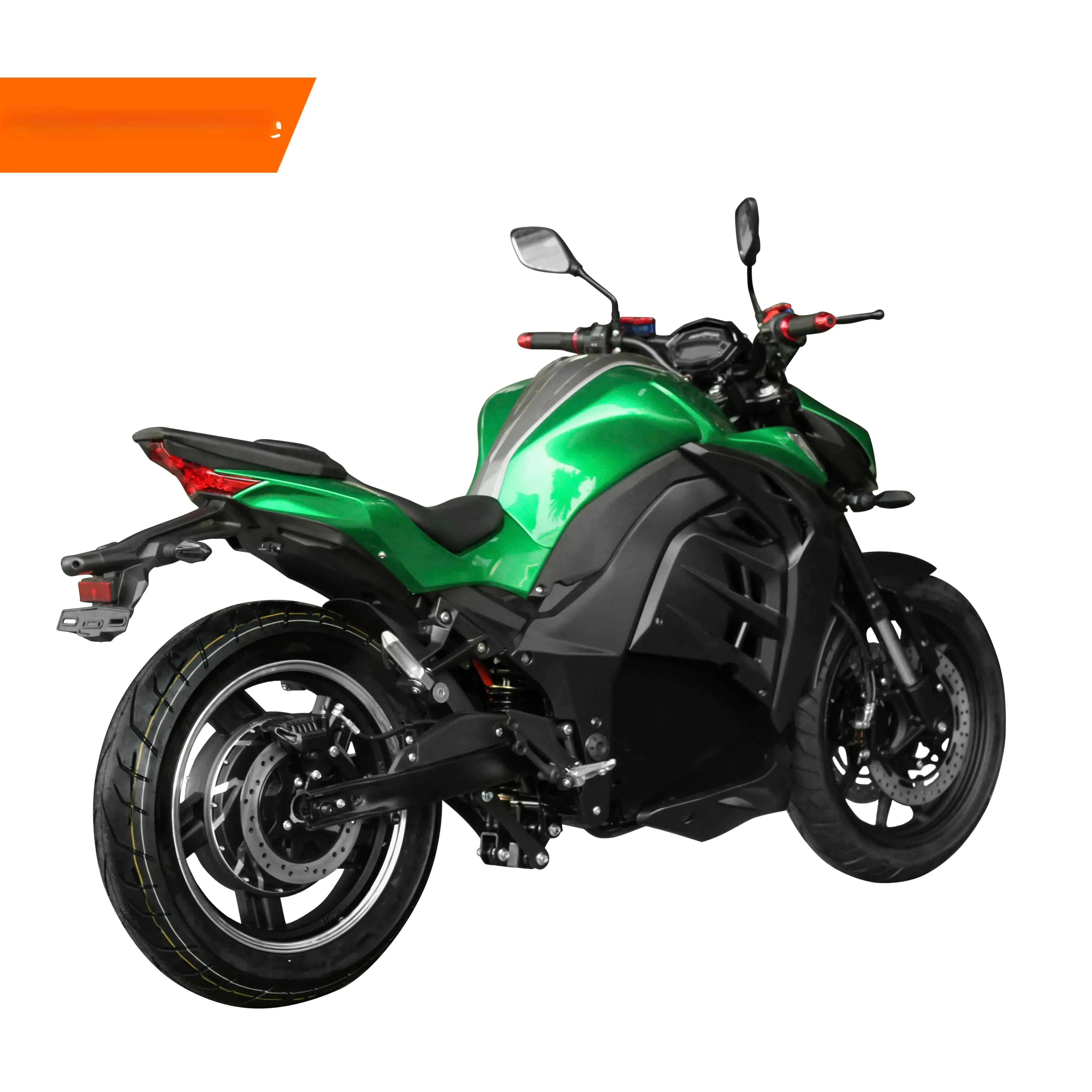 The latest model in 20245000w 72V 2-seater two-wheeled adult electric motorcycle with customized speed and range