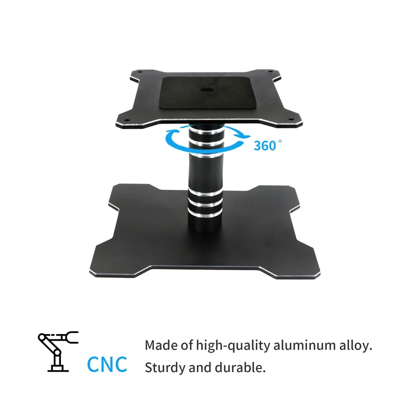 CNC Display Work Stand Repair Station 360 Degree Rotate 150*124*104mm for 1/10 1/8 1/12 RC Car Tools Truck Buggy Crawler