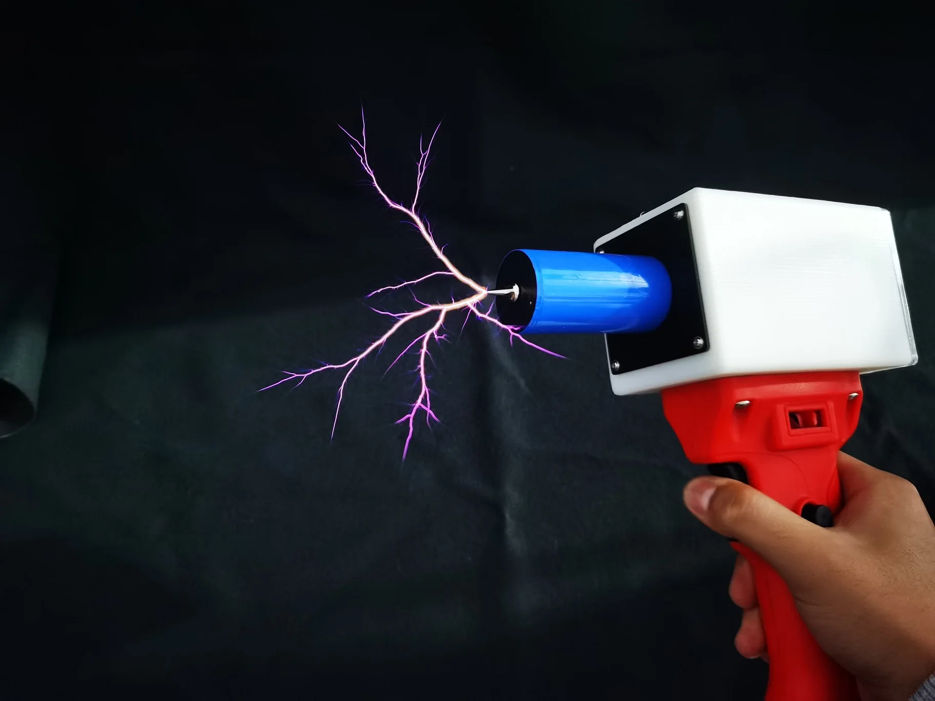 

Tesla Coil Handheld Tesla Coil Magneto Burst Infantryman Handheld Lightning Mini Arc Generator