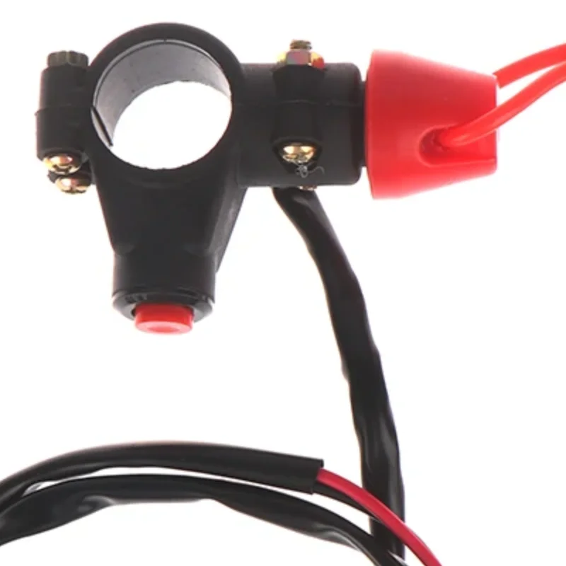 ATV Motorcycle Boat Tether Lanyard Emergency Kill Stop Engine Switch Push Button