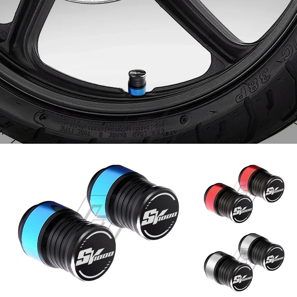 

For Suzuki SV1000 SV1000S Annual Motorcycle Modified Wheel Accessories Tire Dustproof Valve Cap and Shell