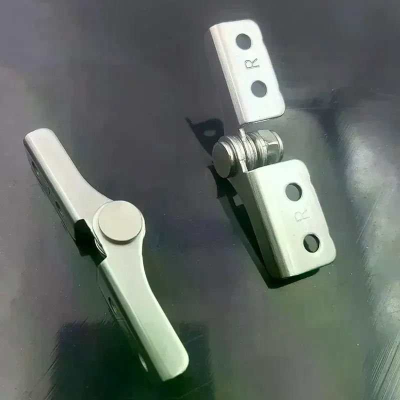 1Pcs Adjustable Arbitrary Hinge Stop 304 Stainless Steel Damping Hinge Nothing Frame Hinge Damping Shaft Positioning Hinge