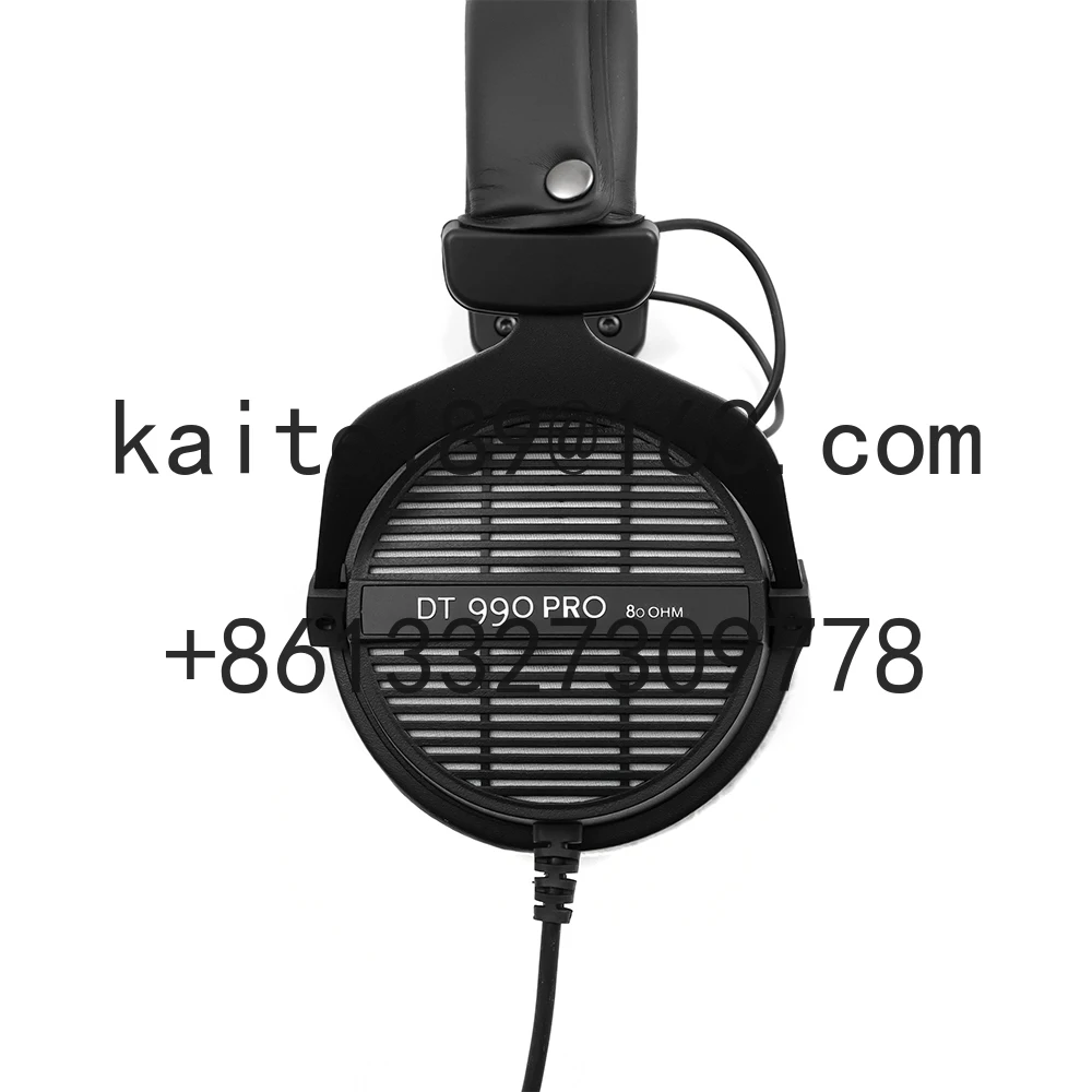 سماعات رأس DT990 PRO Professional Studio، (Ninja Black، إصدار محدود) سلكية للتسجيل الاحترافي