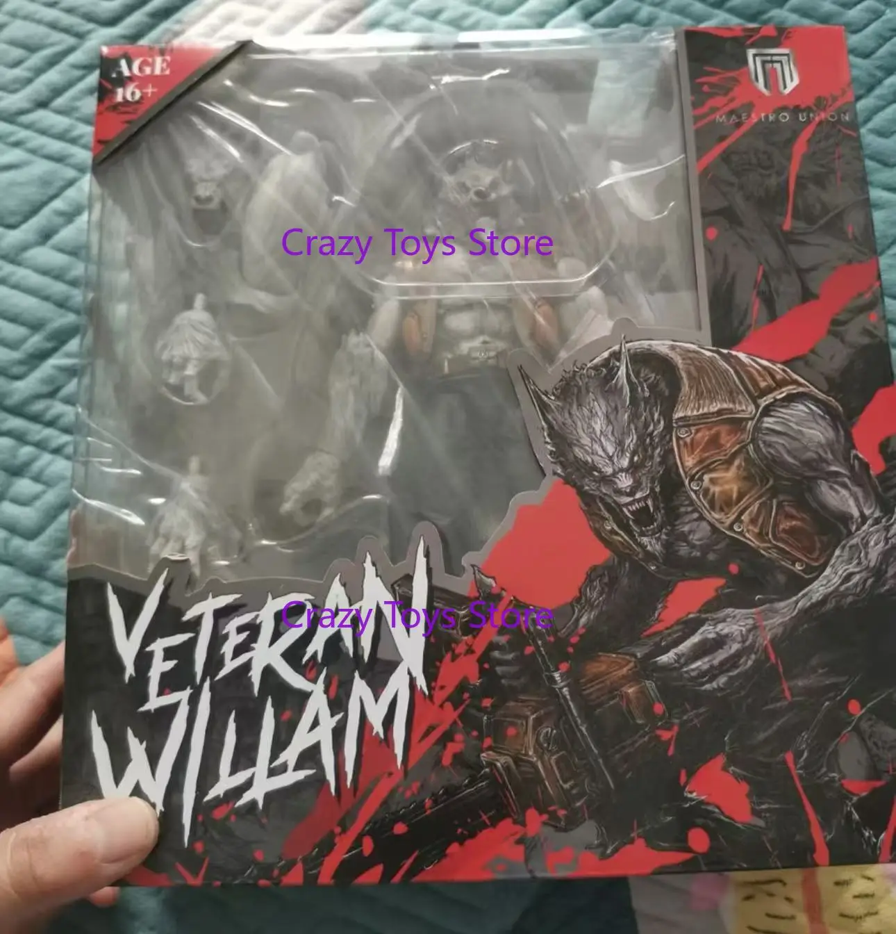 متوفر في المخزون للكواكب 1/12 MU-FP002 ريفينانت هنتر جزار الأبيض بالذئب المخضرم ويليام نموذج مجموعة كاملة من شخصيات العمل #1