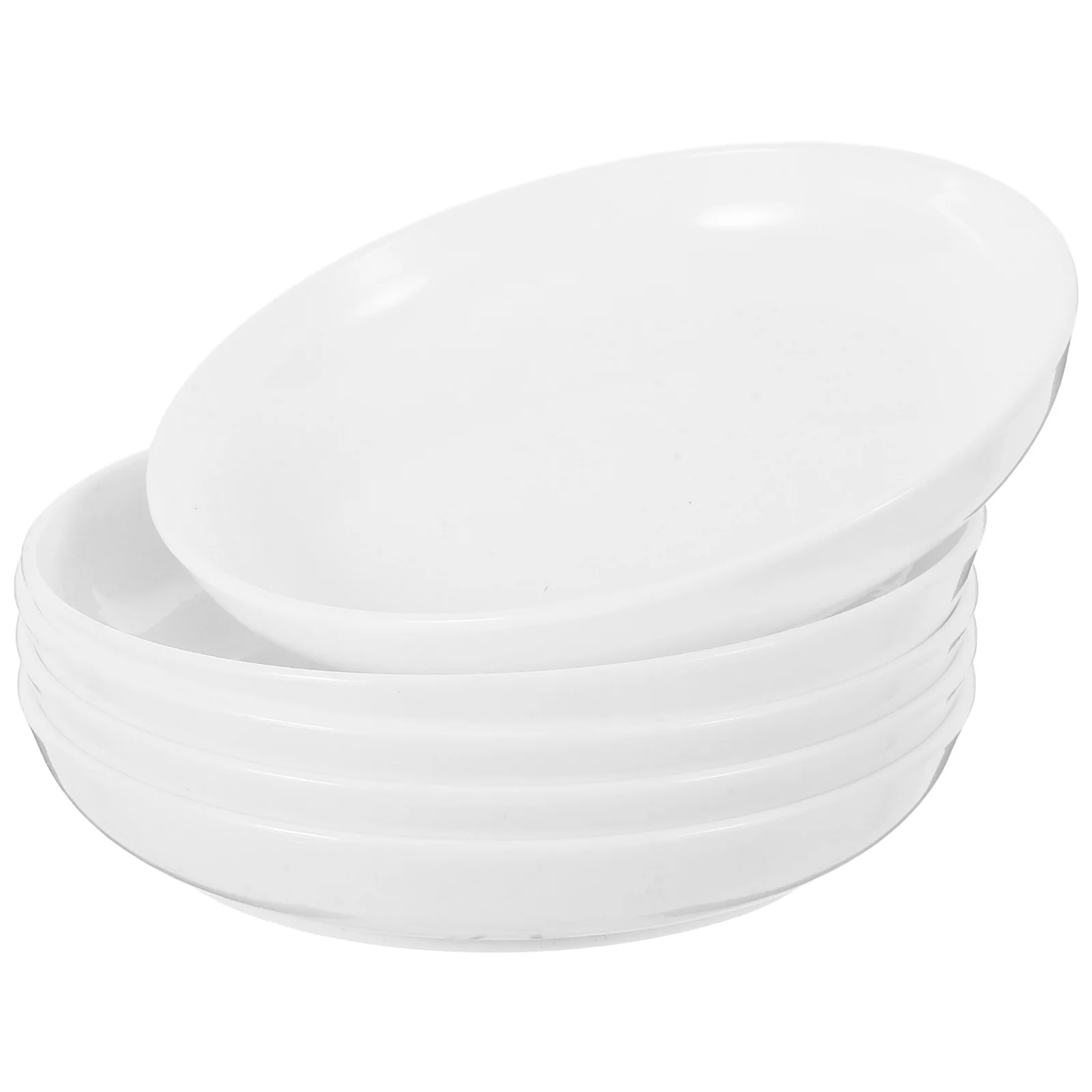 5Pcs Study Stationery Ink Bowl Creative Shape Simple Color Ideal for Calligraphy Lovers and Students Ink Dish Water Plate