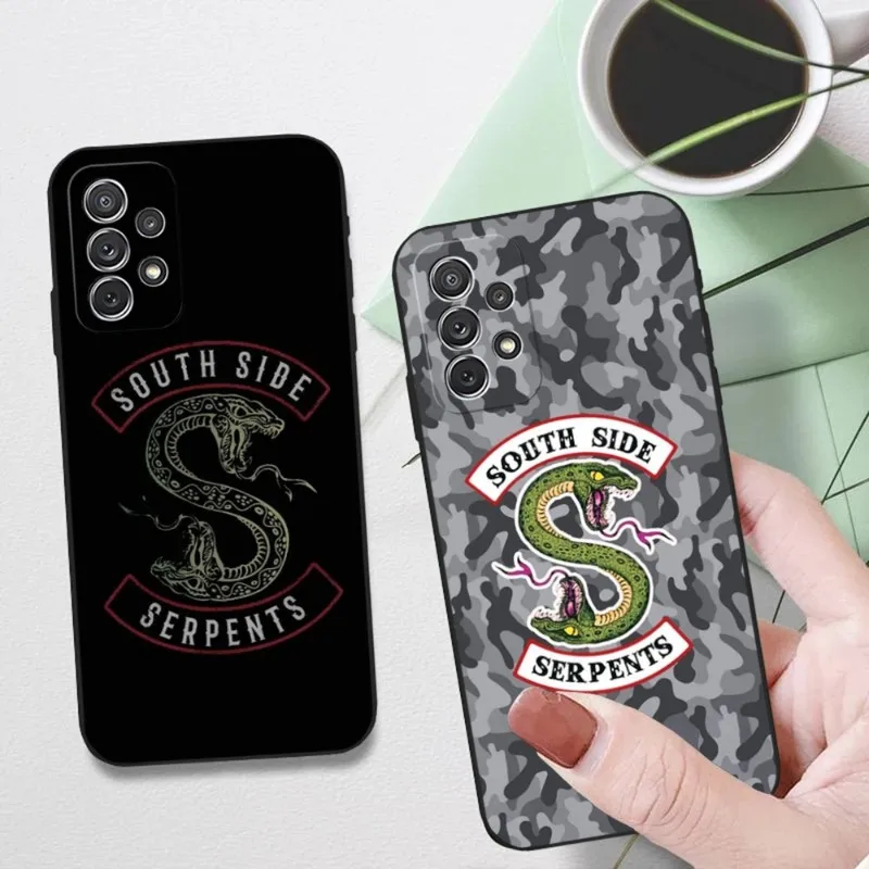 Riverdale Southside Serpent Phone Case For Samsung Note 10 20 9 8 Pro Plus Ultra M40 M80 M20 M31 M10 J7 J6 Prime Silicone Cover